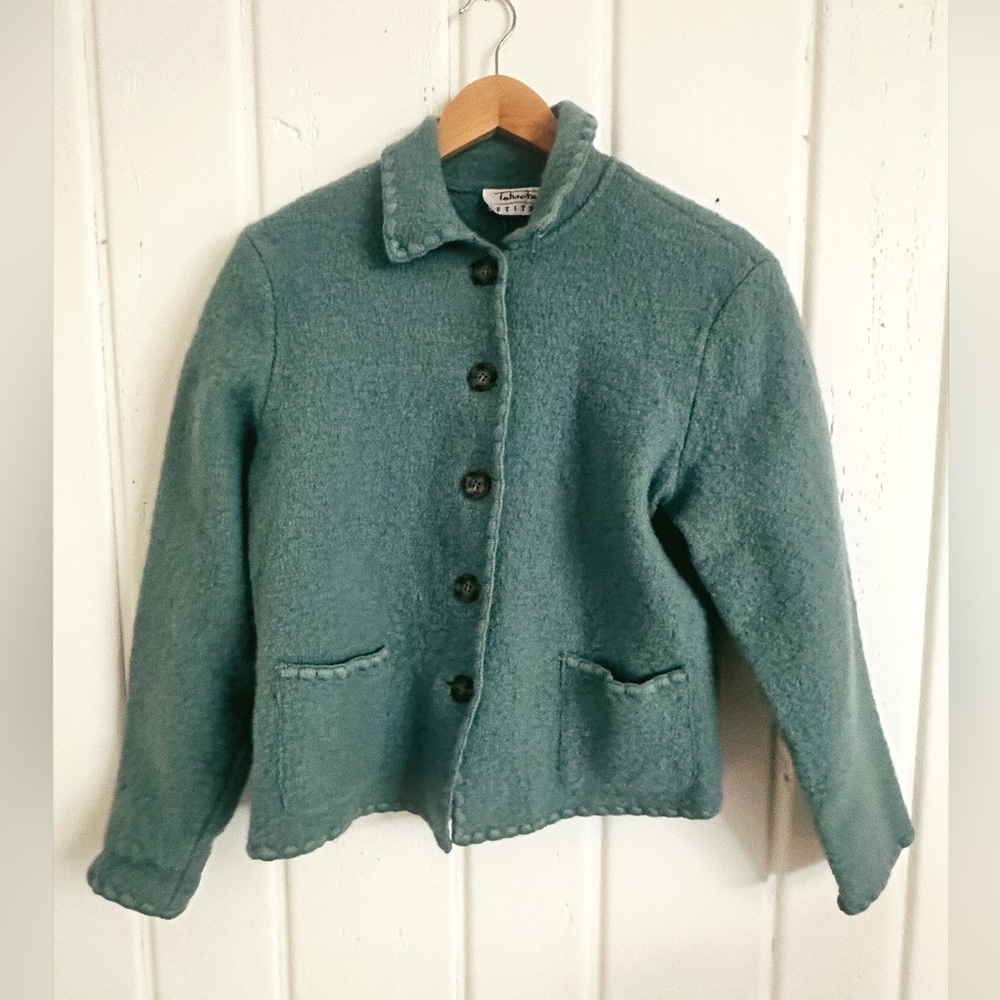 Vintage Talbots Boiled Wool Jacket